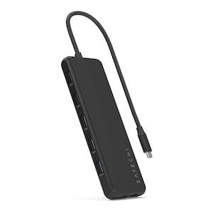 Satechi: Satechi 13-in-1 USB-C Triple Display Multiport Adapter (Black)