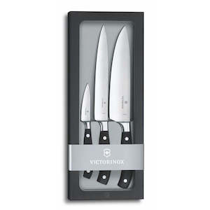 Knife Blocks: Victorinox Forged Chefs 3 Piece Set (Black)