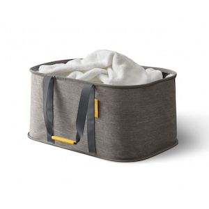 Joseph Joseph: Joseph Joseph Hold-All Collapsible Laundry Basket 35L (Grey)