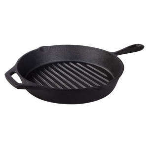 Best Sellers: Tramontina Pre-Seasoned Cast Iron Griddle Pan (26cm,1.65L)
