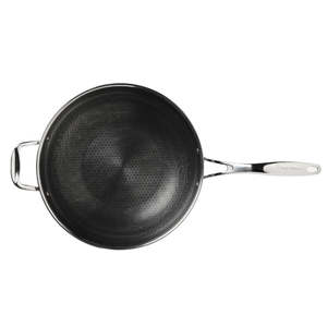 Stanley Rogers Matrix Stainless Steel Non-Stick Wok Pan (32cm)