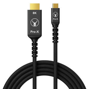 Bonelk Pro-X Long-Life USB-C to 8K HDMI Cable (1.5m) (Black)