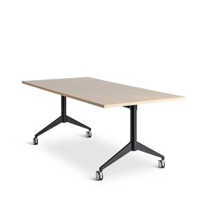 Gravitate Black Leg Flip Table