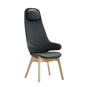 Office Chairs: Konfurb Orbit High Back Wooden Base
