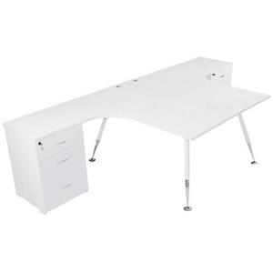 Filing: Fleet 2-Person Back-to-Back Workstation