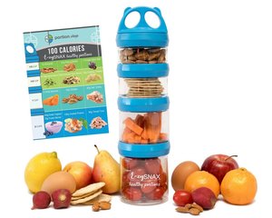 4 E-zy Snax Stackable Lunch Box Containers - Home Patch