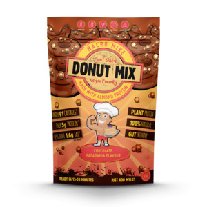 Products: Chocolate Macadamia Donut Baking Mix - Home Patch