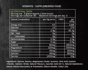 Hydrate Electrolytes 60 Serve