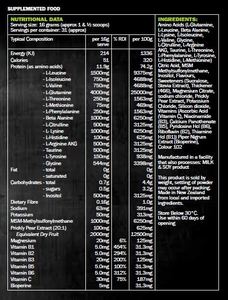 SCORPION AMINO PRO 500g