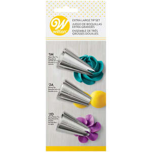 Baking: Extra Large Tip Set 3 pc