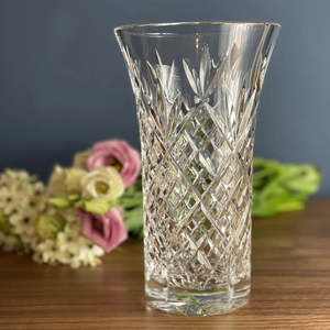 Crystal: Edinburgh Flared Vase 20cm