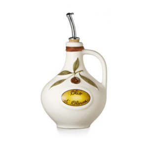 Classic Olive Oil Cruet White 750ml