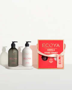 Spa: Guava & Lycee Sorbet Bathroom Gift Set