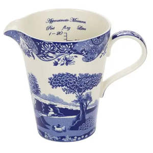 Spode: Blue Italian Measuring Jug