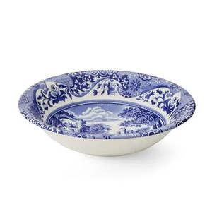Blue Italian Cereal Bowl 20cm