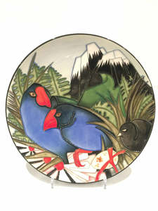 Moorcroft: Takahe Plate
