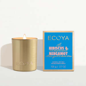 Hibiscus & Bergamont Mini Goldie Candle