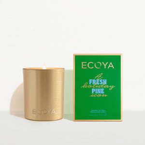 Ecoya: Fresh Pine Goldie Candle