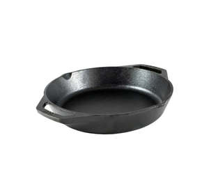 Cast Iron Dual Handle Pan 26cm