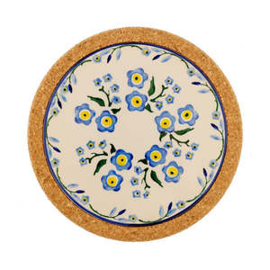 Round Trivet Forget Me Not