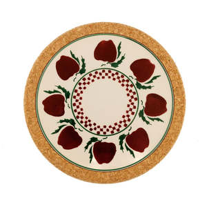 Round Trivet Apple