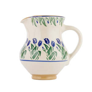 Medium Jug Blue Bloom