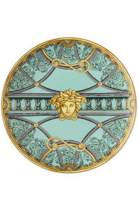 Versace: Scala Palazzo Verde 17cm Plate