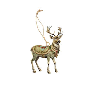 Christmas: Margo Embellished Hanging Deer