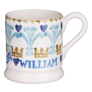 Royal Collection: Half Pint Mug Prince & Princess Of Wales