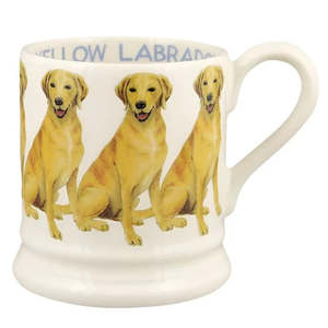 Half Pint Mug: Half Pint Mug Yellow/Golden Labrador