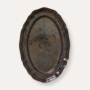 Large Oval Platter/Fig