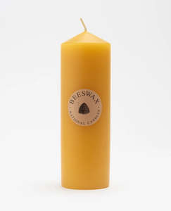 Bees Wax Pillar Candle 65x200mm