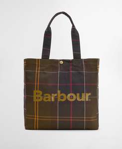 Barbour: Barbour Telfield Tartan Tote Bag