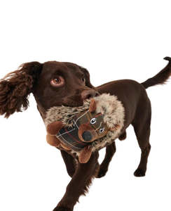 Barbour Hedgehog Dog Toy