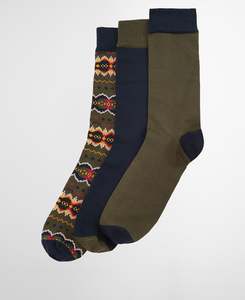 Barbour: Barbour Fair Isle Sock Gift Box