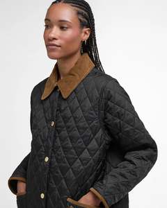 Barbour Icons Modern Liddesdale Quilted Jacket Black/Classic