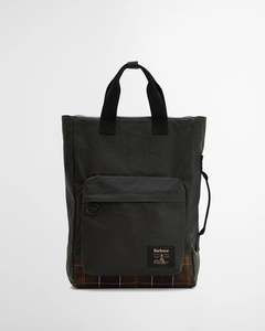 Barbour: Barbour Field Wax Backpack Sage/Classic