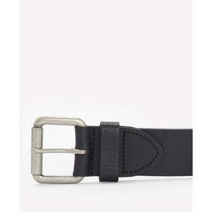 Barbour Allanton Leather Belt Black
