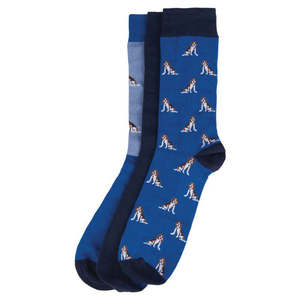 Barbour Beagle Dog Sock Set