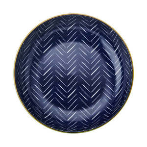 Mikasa: Mikasa Pasta Bowl 21cm Indigo Chevron
