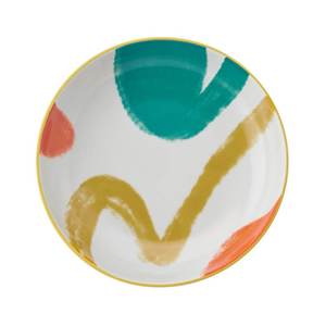 Mikasa: Mikasa Pasta Bowl 21cm Yellow Abstract