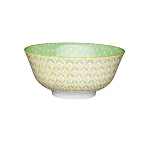 Mikasa Does It All Bowl 15.7cm - GeoMetric Green