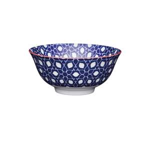 Mikasa Does It All Bowl 15.7cm - Blue Floral