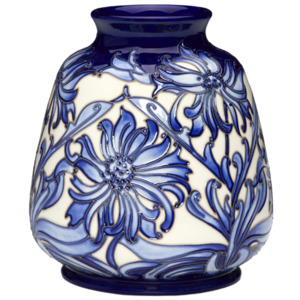 Florian Blues Ivory Vase 198/5