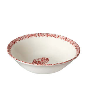 Burleigh: Red Calico Cat Bowl - 16cm