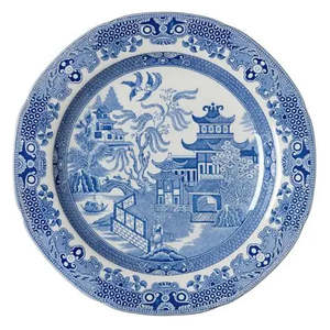 Torquay Blue Willow Plate 26.5cm
