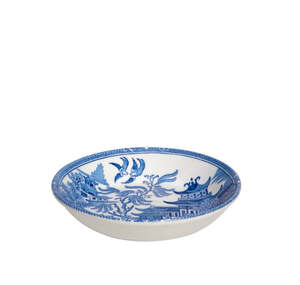 Torquay Blue Willow Butter Pat Dish 12cm