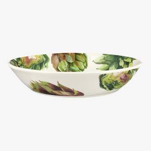 Vegetable Garden Artichoke Medium Pasta Bowl