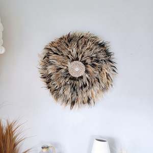 Feather Wall Decor: Large Natural Soft Feather Juju