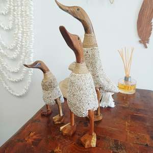 Homewares: Hand-Carved Wooden Ducks